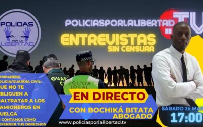 Entrevista Bochiká Bitata, los problemas de los policías y guardias civiles, «la utilización indebida por los políticos»