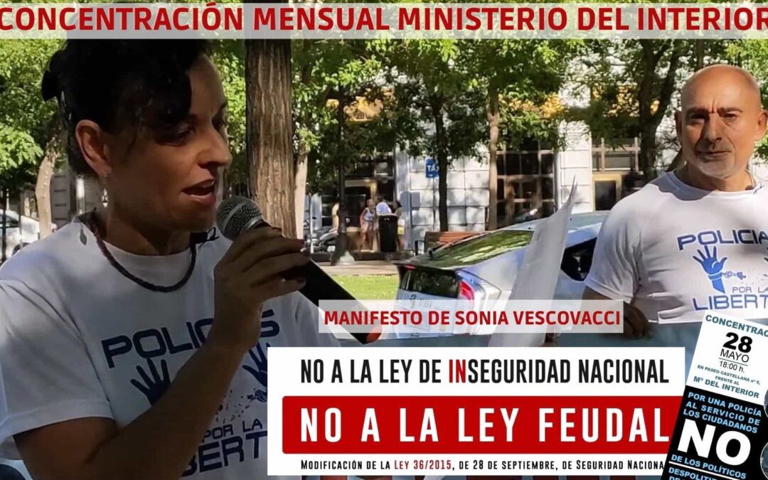 PELIGRO: NO A LA LEY FEUDAL, NO A LA LEY DE «SEGURIDAD NACIONAL»