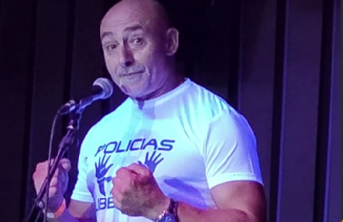 Intervención de Policías por la Libertad en el Concierto de Martin Sanchez en Valencia