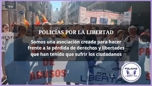 Presentación página web www.policíasporlalibertad.com