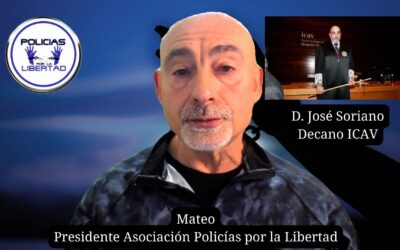 Policías por la Libertad felicita a D. José Soriano, Decano del Ilustre Coleg de Abogados de Valencia