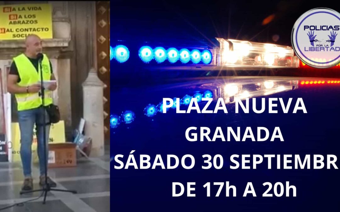 Intervención en Granada del Presidente de la Asociación Policías por la Libertad