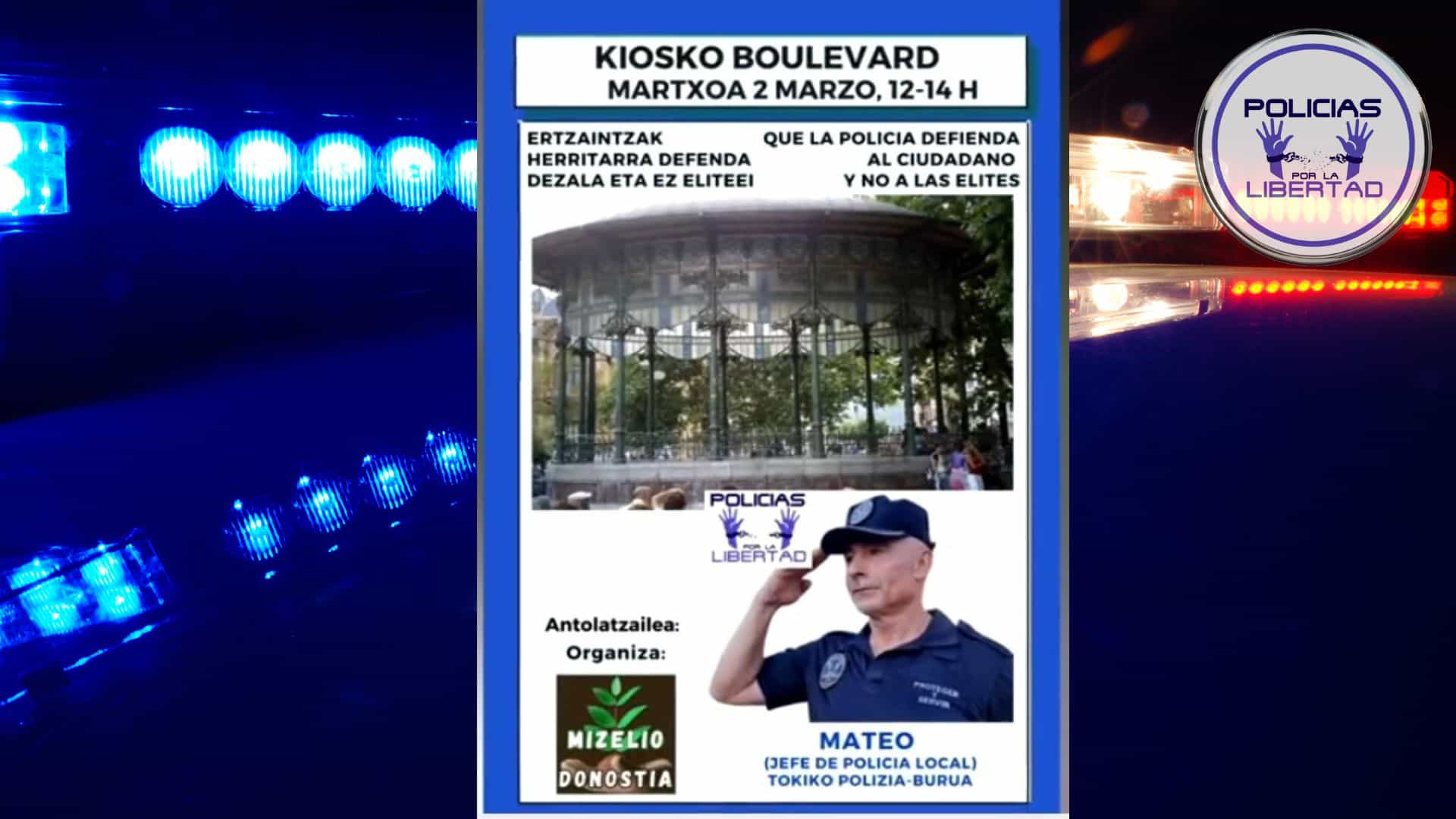 Manifiesto de Mateo en San Sebastián el 2 de Marzo del 2024 · Vídeos · Manifestaciones · Policías por la Libertad Manifiesto de Mateo en San Sebastián el 2 de Marzo del 2024 · Vídeos · Manifestaciones · Policías por la Libertad