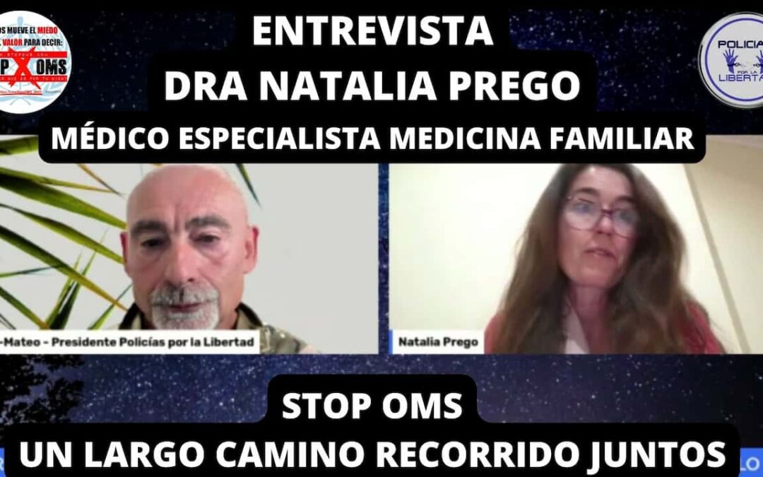 Entrevista a la Dra Natalia Prego – STOP OMS – Este es el momento