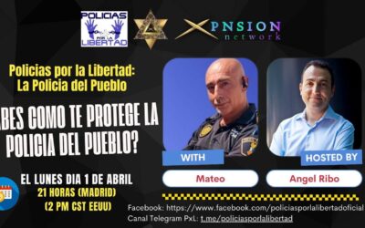Ángel Ribo, presidente Fundación Niños Sabios entrevista a Mateo de Policías por la Libertad