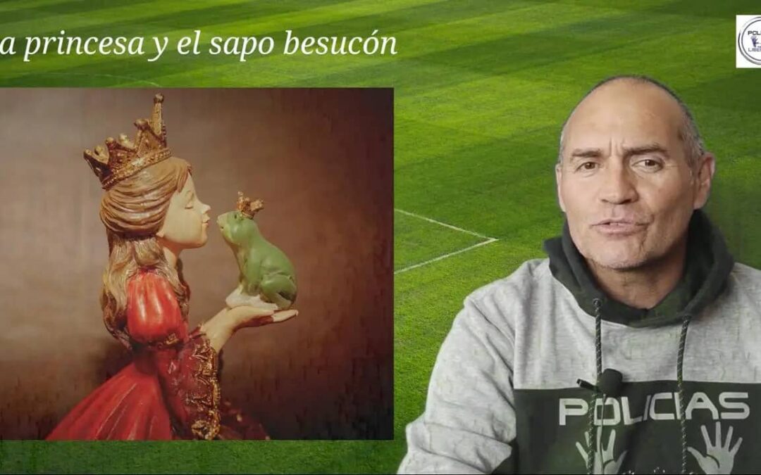 El cuento de la princesa y el sapo besucón