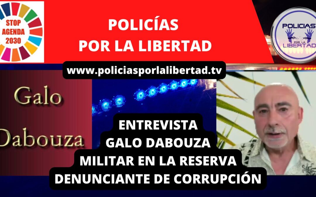 ENTREVISTA A GALO DABOUZA, MILITAR EN LA RESERVA Y DENUNCIANTE DE CORRUPCIÓN