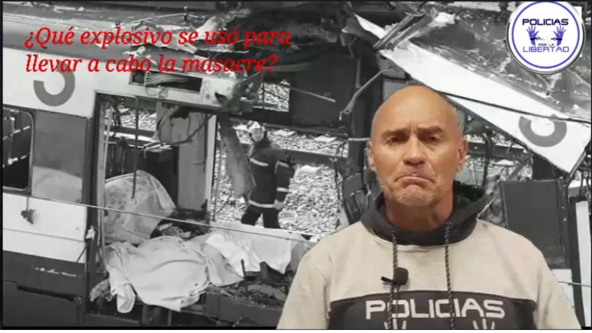 ¿TE CUENTO UN CUENTO?, RELATOS DEL 11 M QUÉ EXPLOSIVO SE USÓ PARA LLEVAR A CABO LA MASACRE · Policías por la Libertad ¿TE CUENTO UN CUENTO?, RELATOS DEL 11 M QUÉ EXPLOSIVO SE USÓ PARA LLEVAR A CABO LA MASACRE · Policías por la Libertad