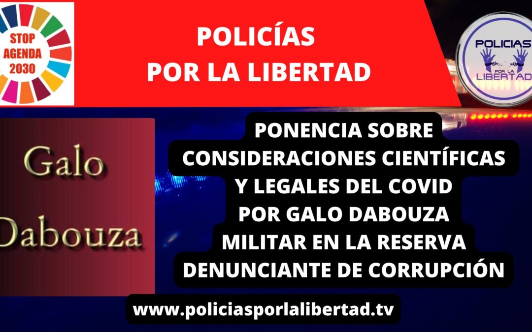 PONENCIA GALO DABOUZA CONSIDERACIONES CIENTÍFICAS Y LEGALES DEL CO VID